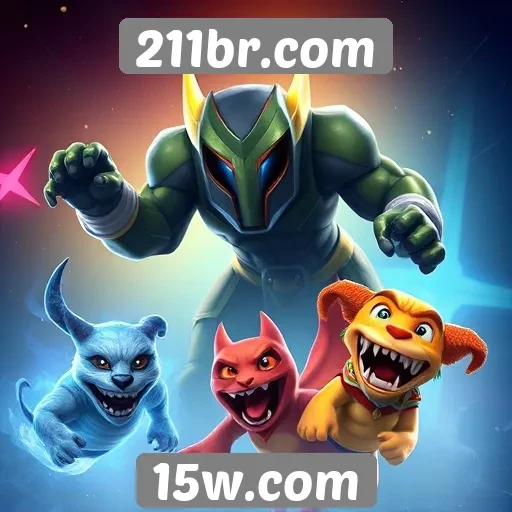 Jogos mais populares disponíveis no 211br.com